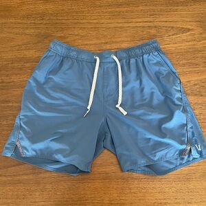 Vuori Blue Shorts with Drawstring